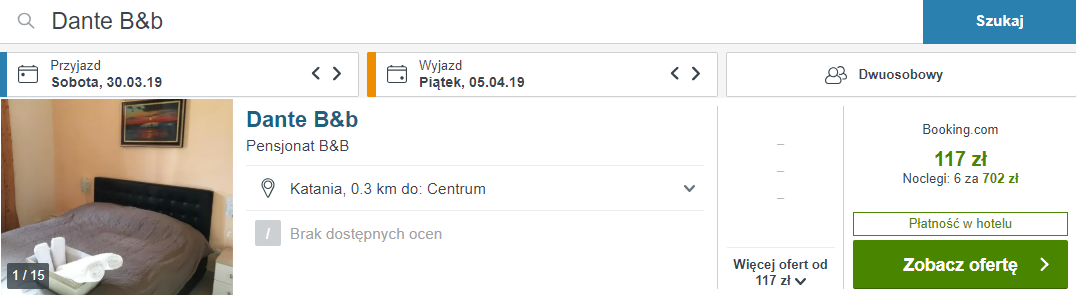 rezerwacja noclegów