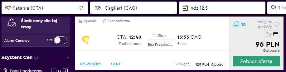 Rezerwacja lotów