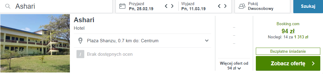rezerwacja noclegów