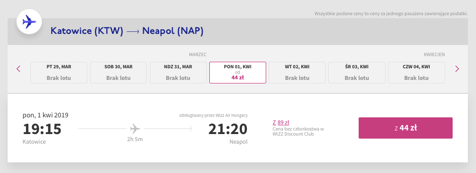 loty neapol