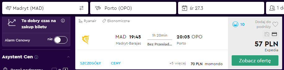 Rezerwacja przelotów