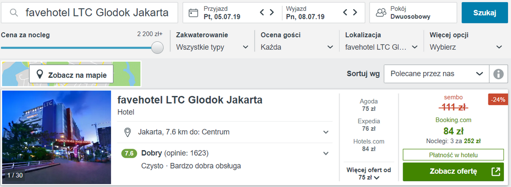 Noclegi Dżakarta