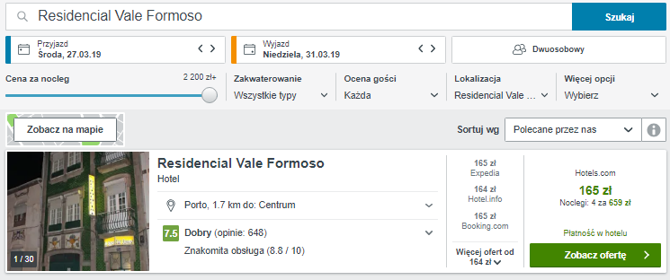 Rezerwacja obiektu