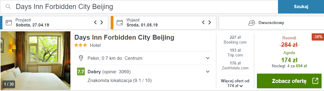 rezerwacja noclegów