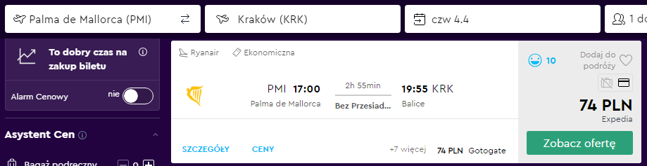 Rezerwacja lotów