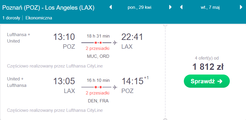 los angeles z poznania