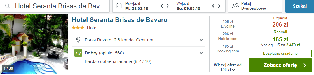 rezerwacja noclegów
