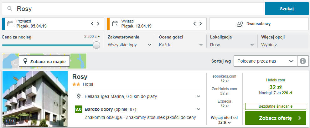 rezerwacja hotelu