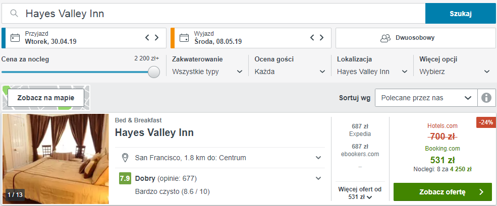 rezerwacja hotelu