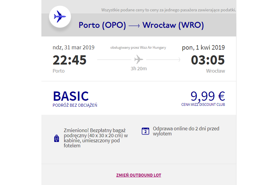 tanie loty do wrocławia