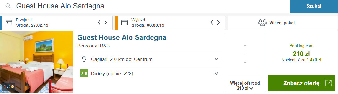 rezerwacja noclegów