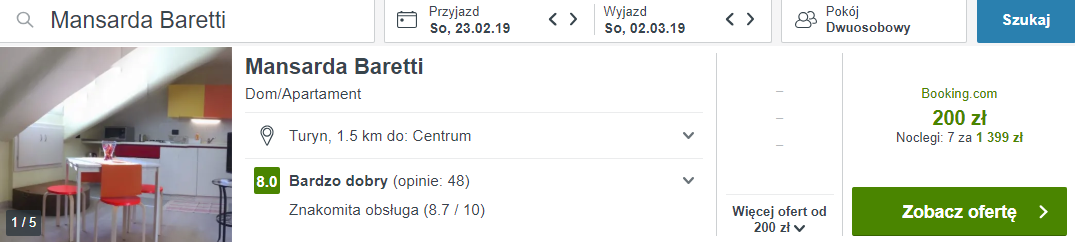 rezerwacja noclegów