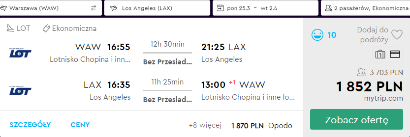rezerwacja lotów