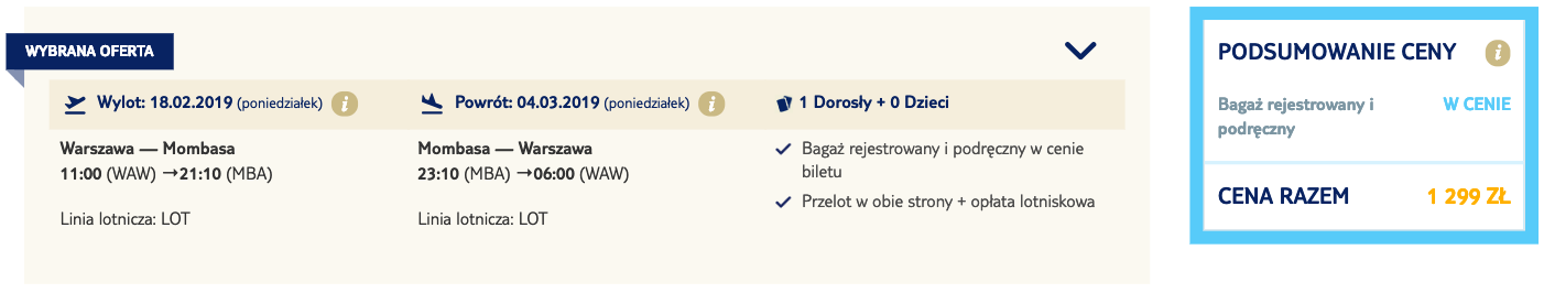 zarezerwuj loty do kenii