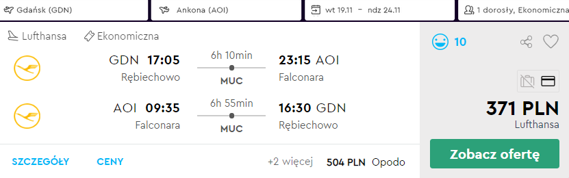 rezerwacja lotów