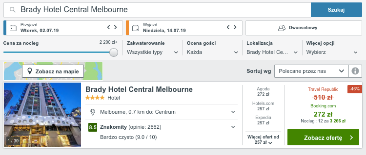 hotel melbourne