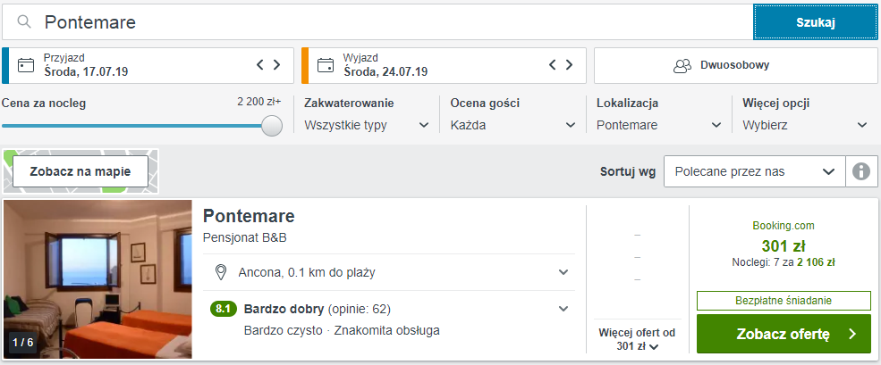 rezerwacja hotelu