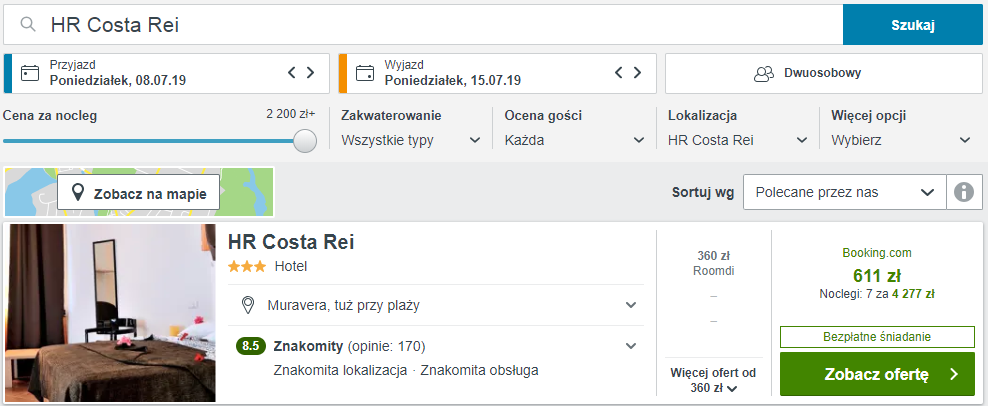 rezerwacja hotelu