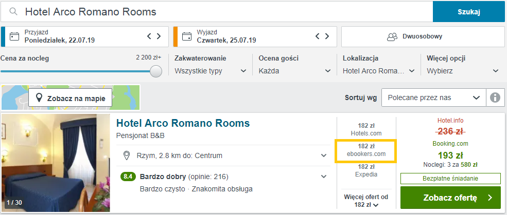 rezerwacja hotelu