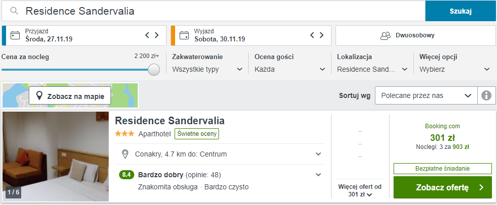 rezerwacja hotelu