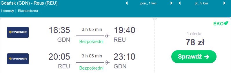 rezerwacja lotów