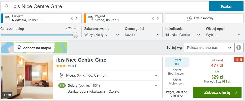 rezerwacja hotelu