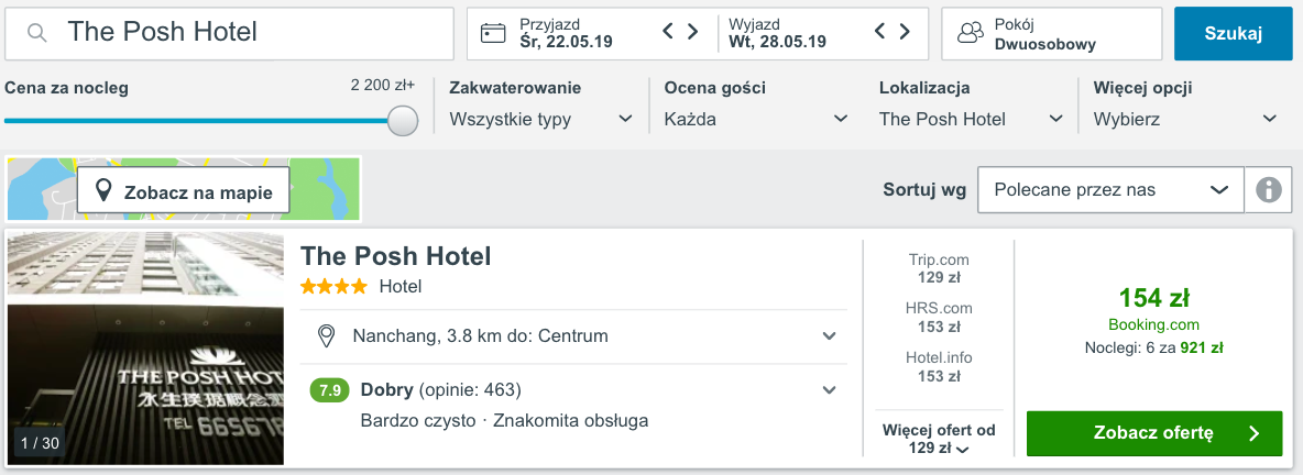 zarezerwuj hotel w nanchang