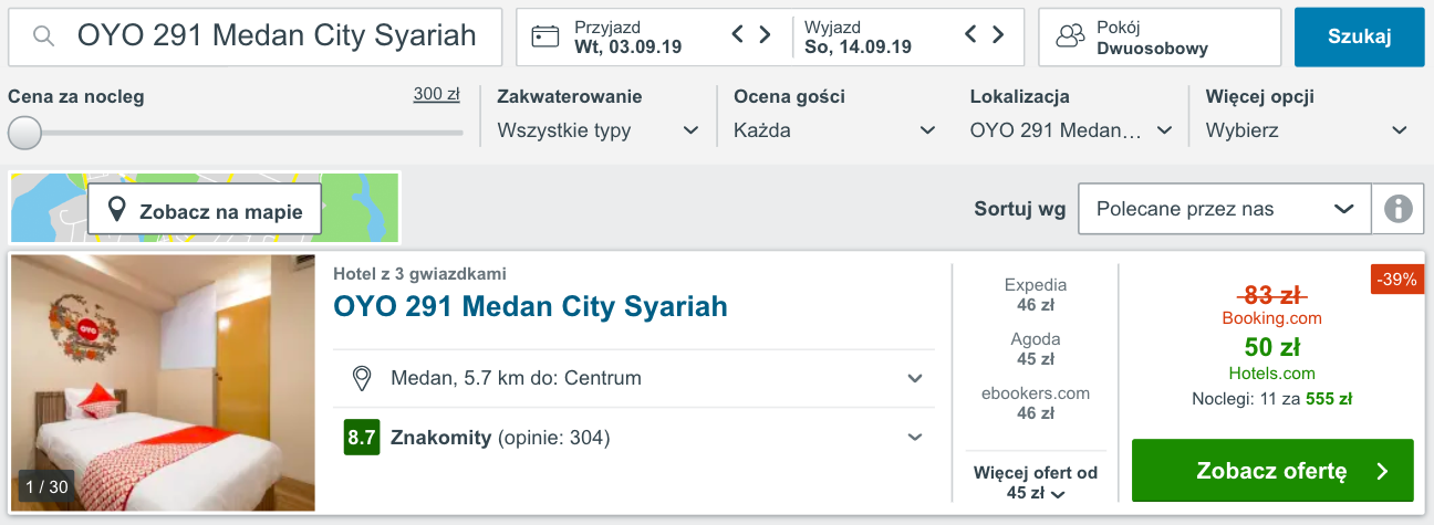 zarezerwuj hotel na sumatrze