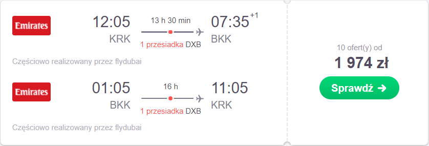 emirates do bangkoku