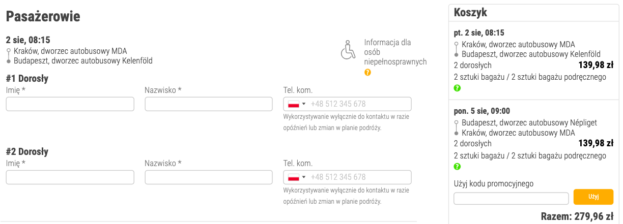 autobus do budapesztu