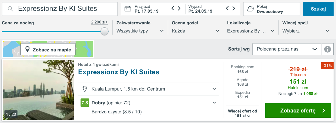 zarezerwuj hotel w kul