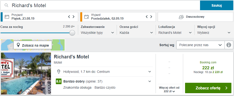 rezerwacja hotelu