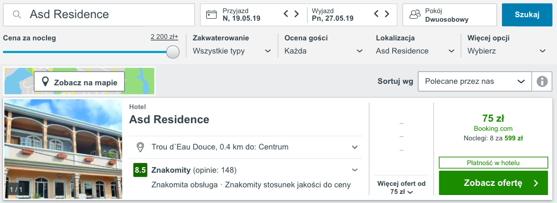 zarezerwuj hotel na mauritiusie