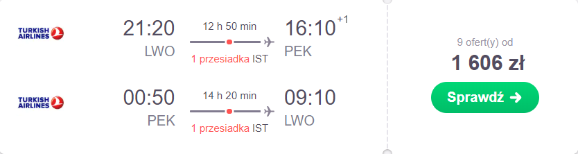 pekin ze lwowa