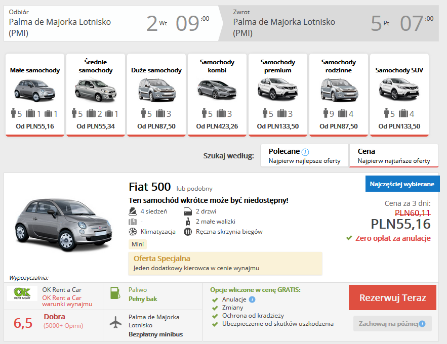 Majorka auto