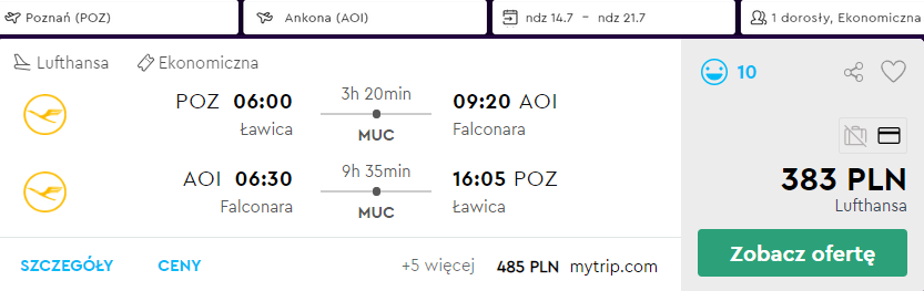 rezerwacja lotów