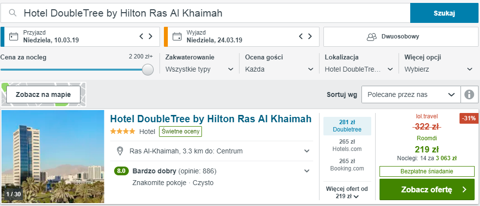 rezerwacja hotelu