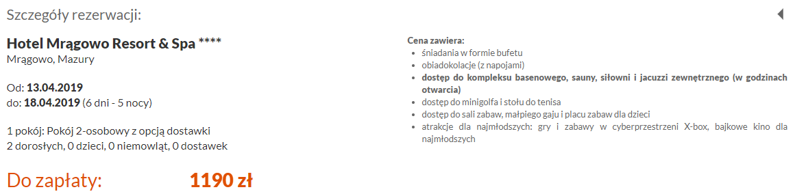 rezerwacja hotelu