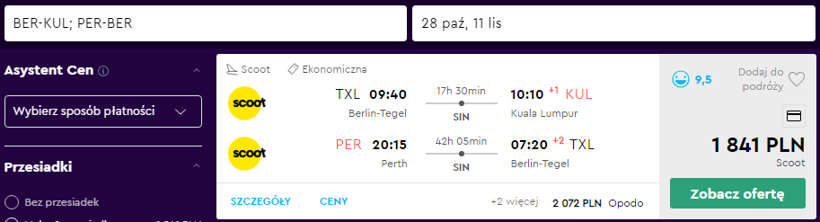 Rezerwacja lotów