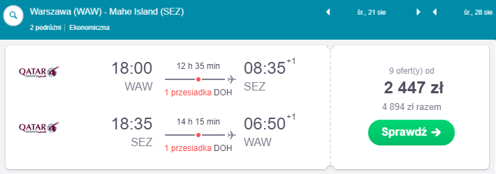 Rezerwacja lotów