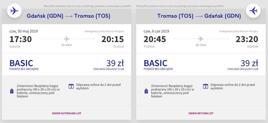loty tromso