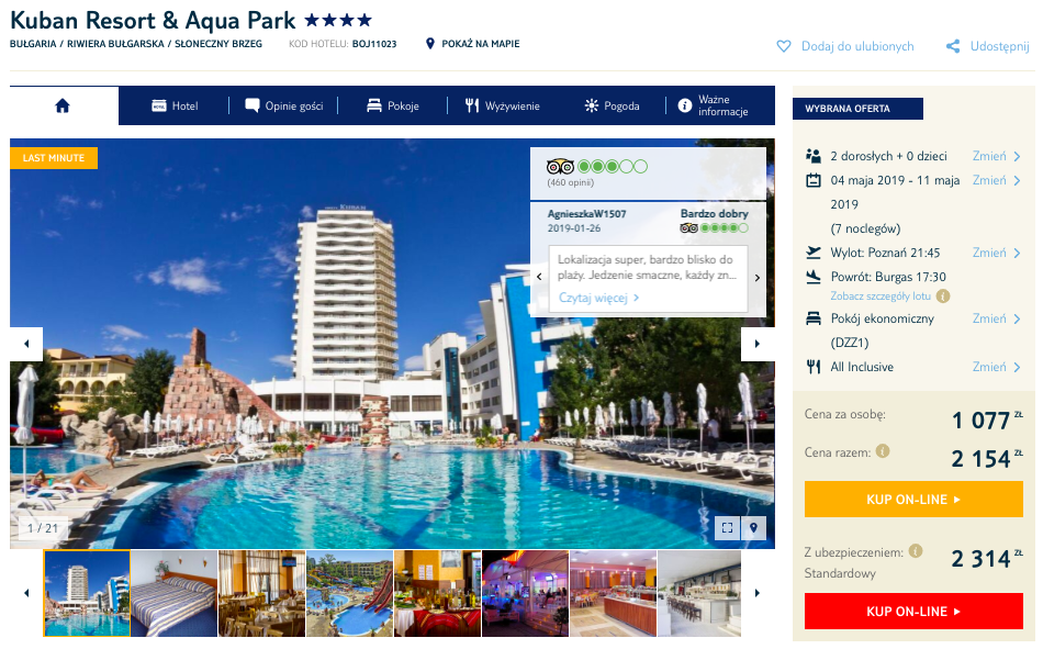 zarezerwuj wczasy w bulgarii