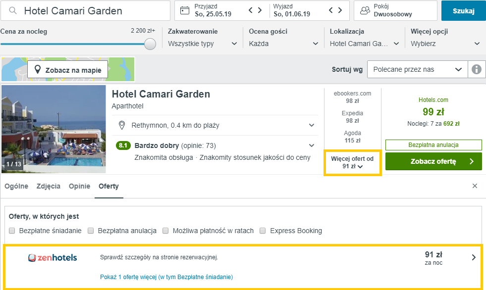 rezerwacja hotelu