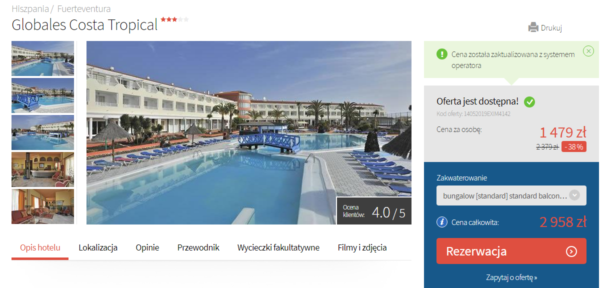 Fuerteventura wczasy