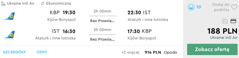 loty stambuł