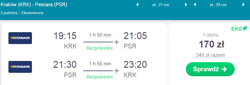 rezerwacja lotów