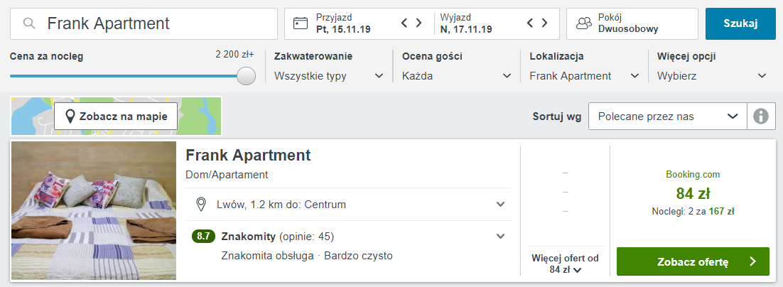 Lwów noclegi