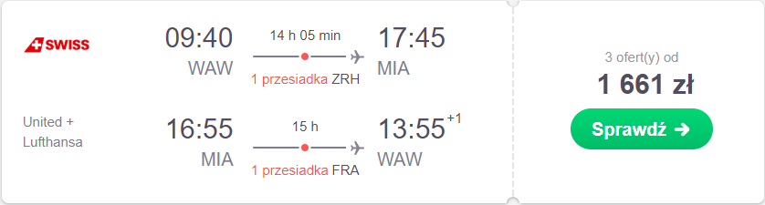 miami z warszawy