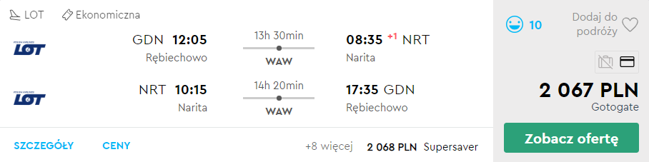 tokio z gdańska