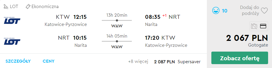 tokio z katowic